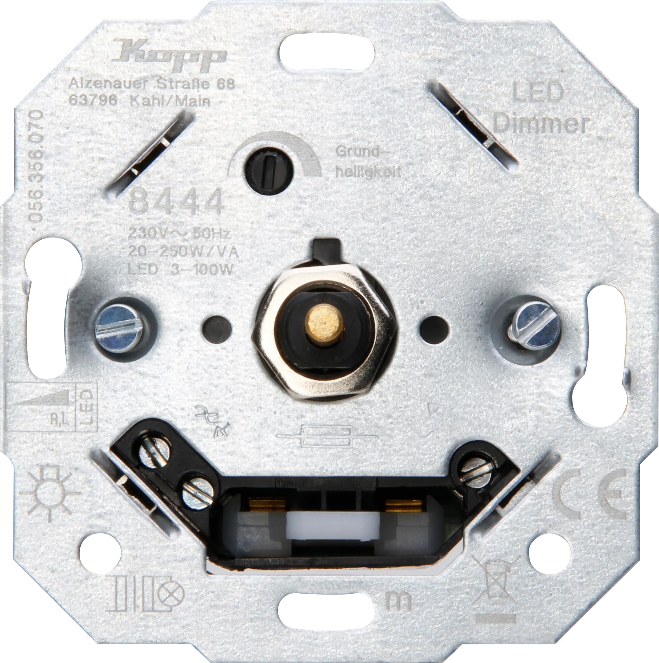 Kopp 844400187 regulador, Plata, One size