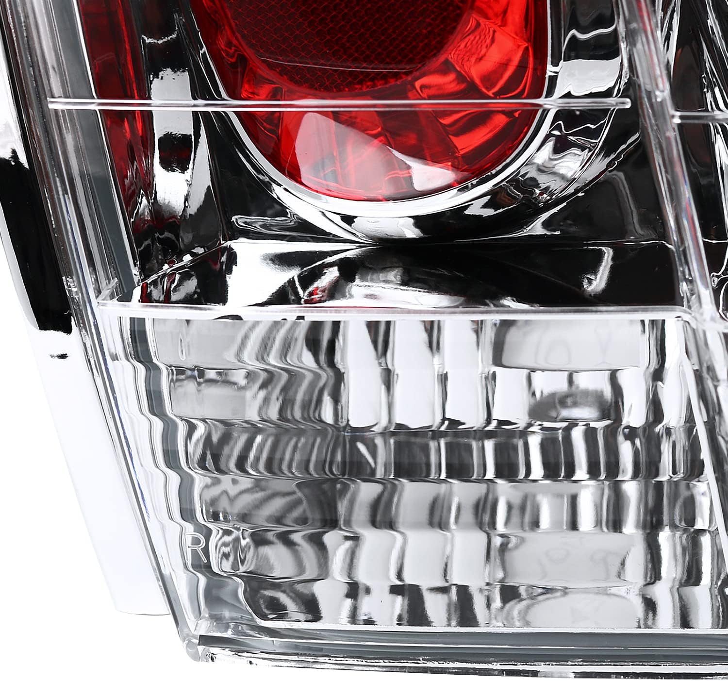 SPEC-D TUNING Clear Parking Tail Lights Rear Brake Reverse Lamps Compatible with 1999-2004 Ford Mustang, Left + Right Pair Assembly