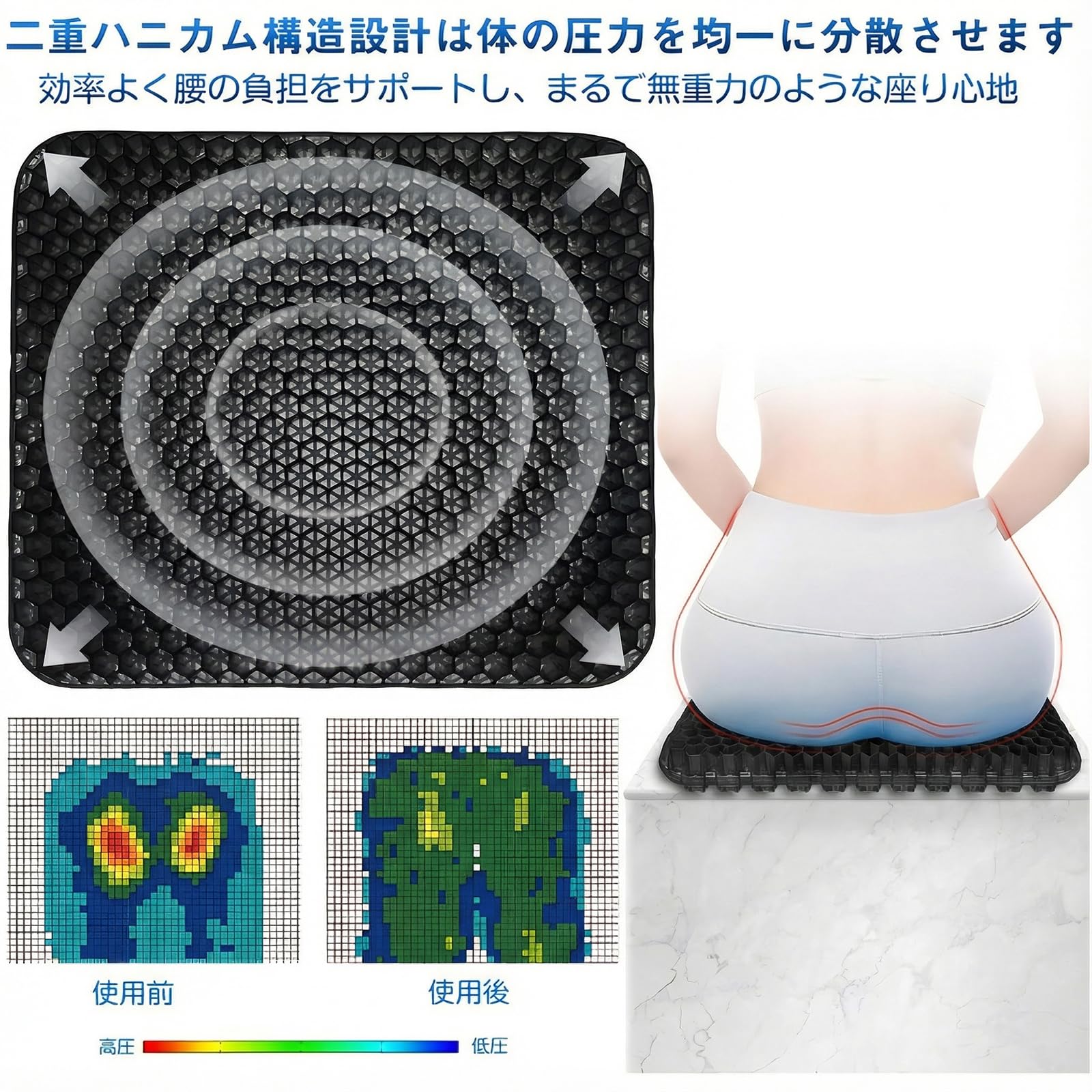Amazon.co.jp: 【正規販売】卵割れないクッション ゲルクッション