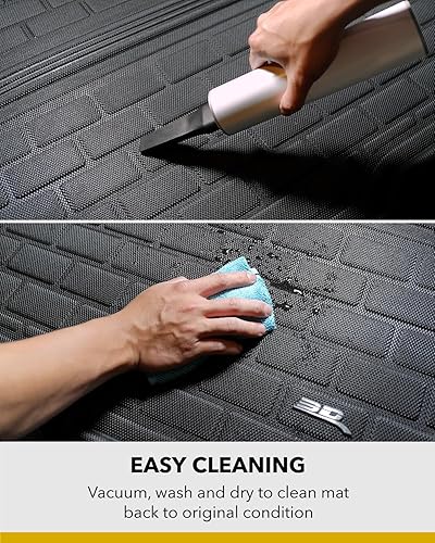 Miniatura 8 de 3D MAXpider Cargo - Alfombrilla de suelo para todo tipo de clima para modelos Subaru Impreza seleccionados - Kagu Rubber (negro)