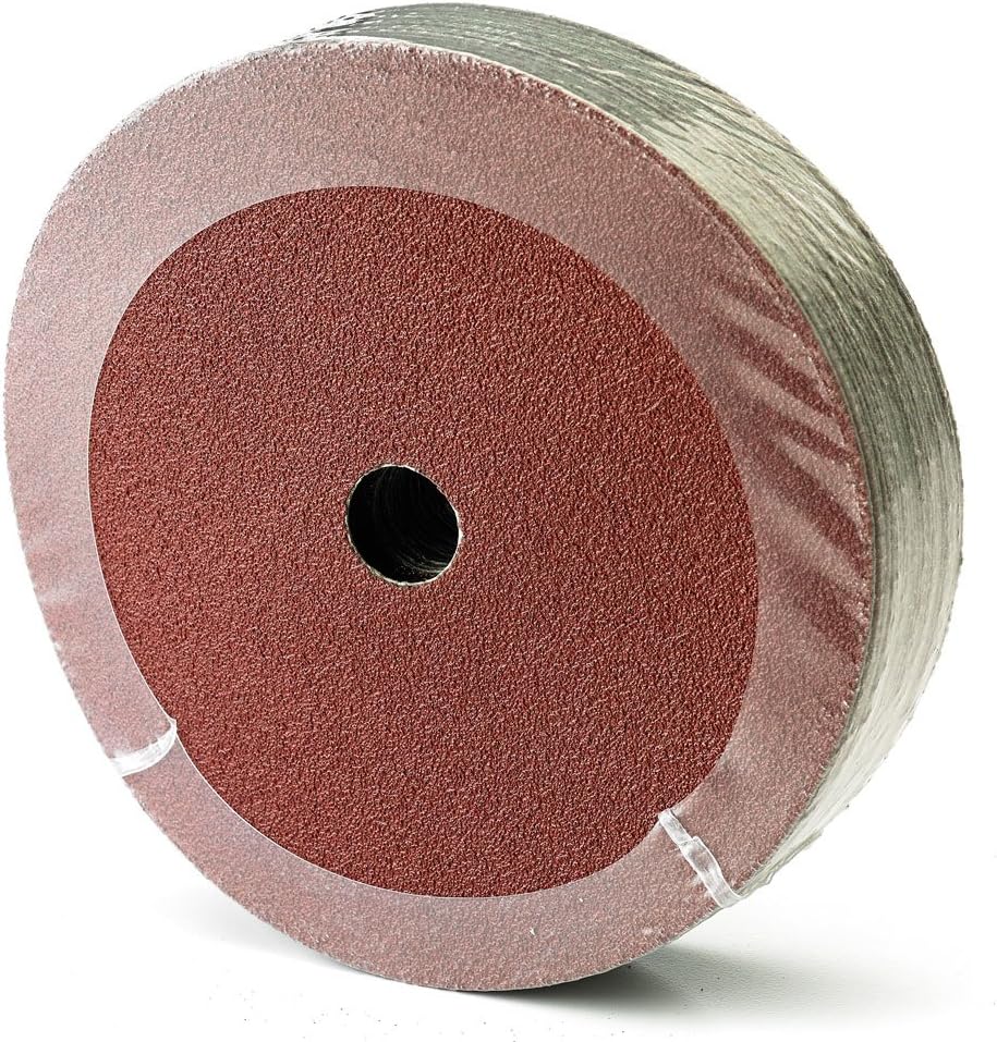 Mercer Industries 304050-7" x 7/8" Aluminum Oxide Resin Fiber Discs, 50 Grit (25 pack)