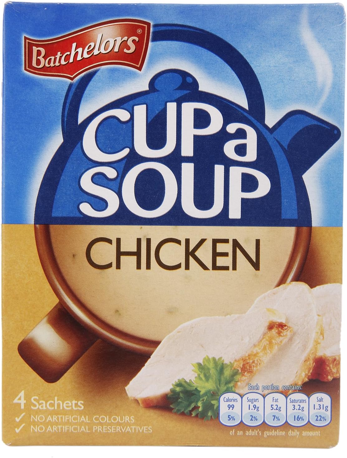Batchelor's Cup a Soup 4 Sachets - Chicken, 81 g