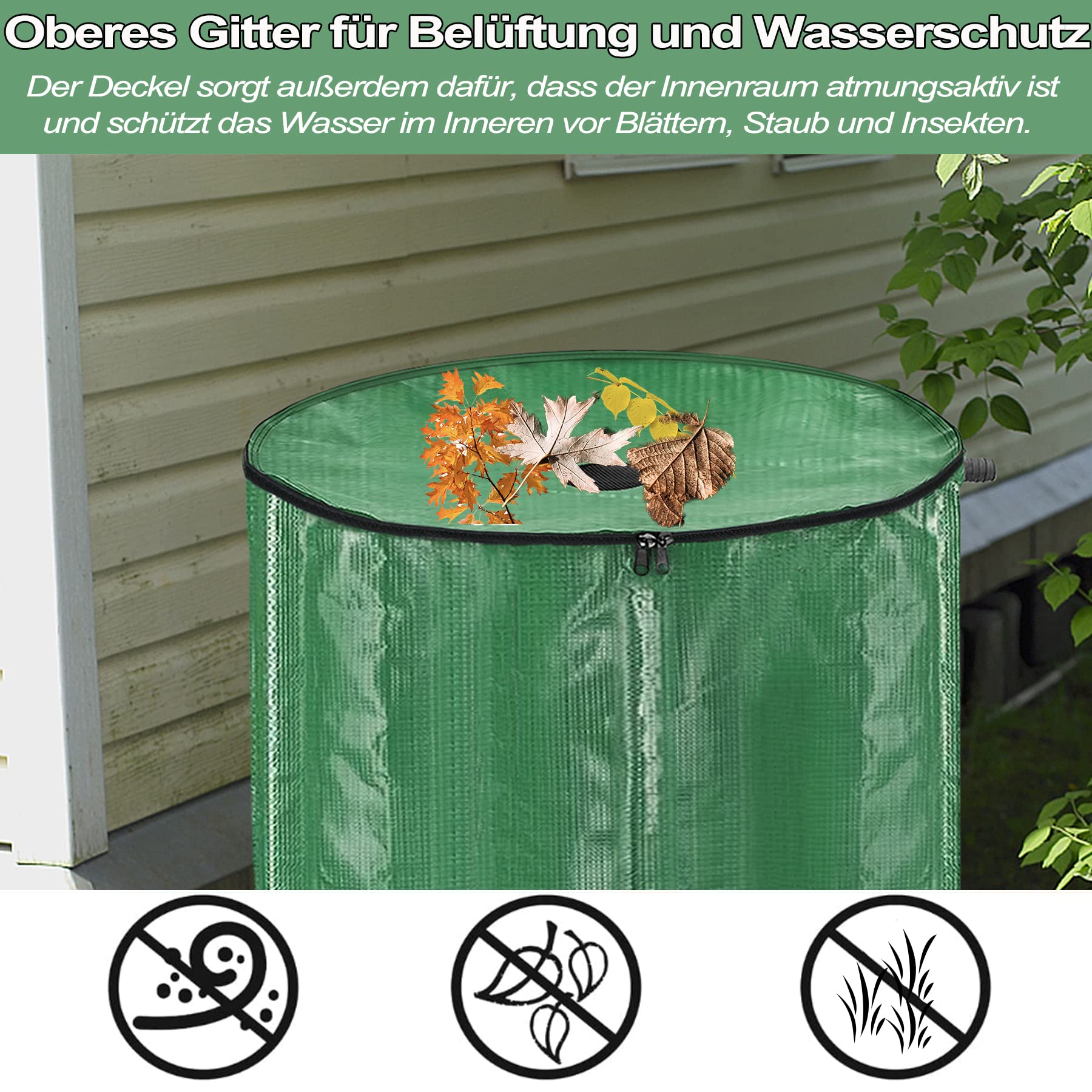 Practo Garden opvouwbare regenton 750 liter kopen