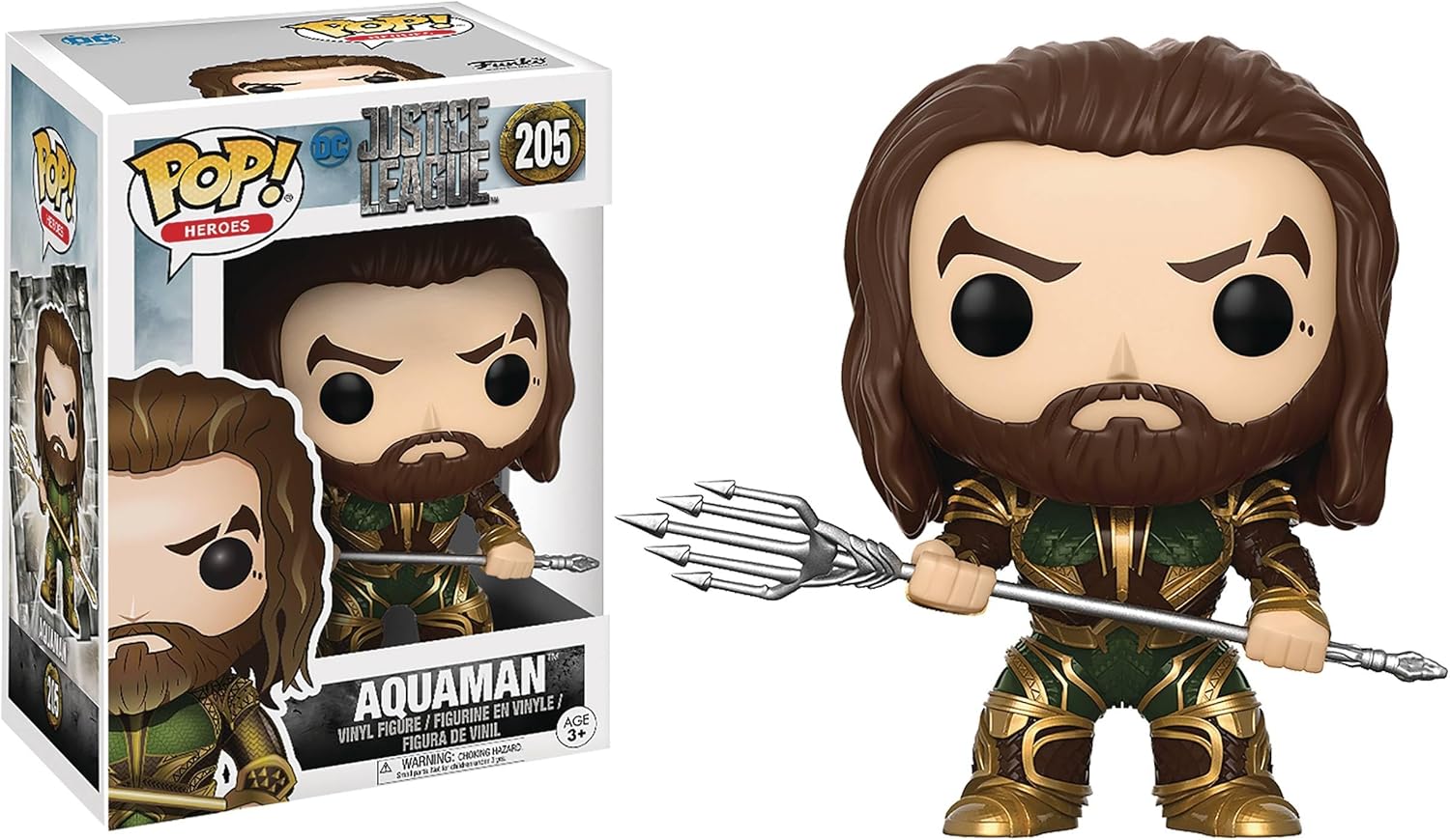 Funko POP! Movies: DC Justice League – Aquaman Toy Figure