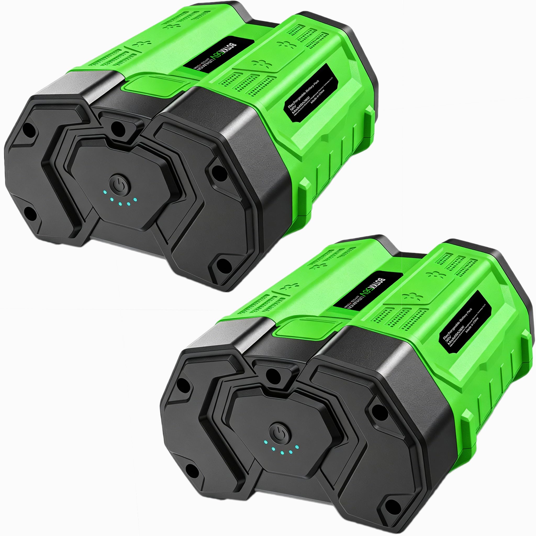 5.0Ah Replacement for EGO 56V Battery 2-Pack