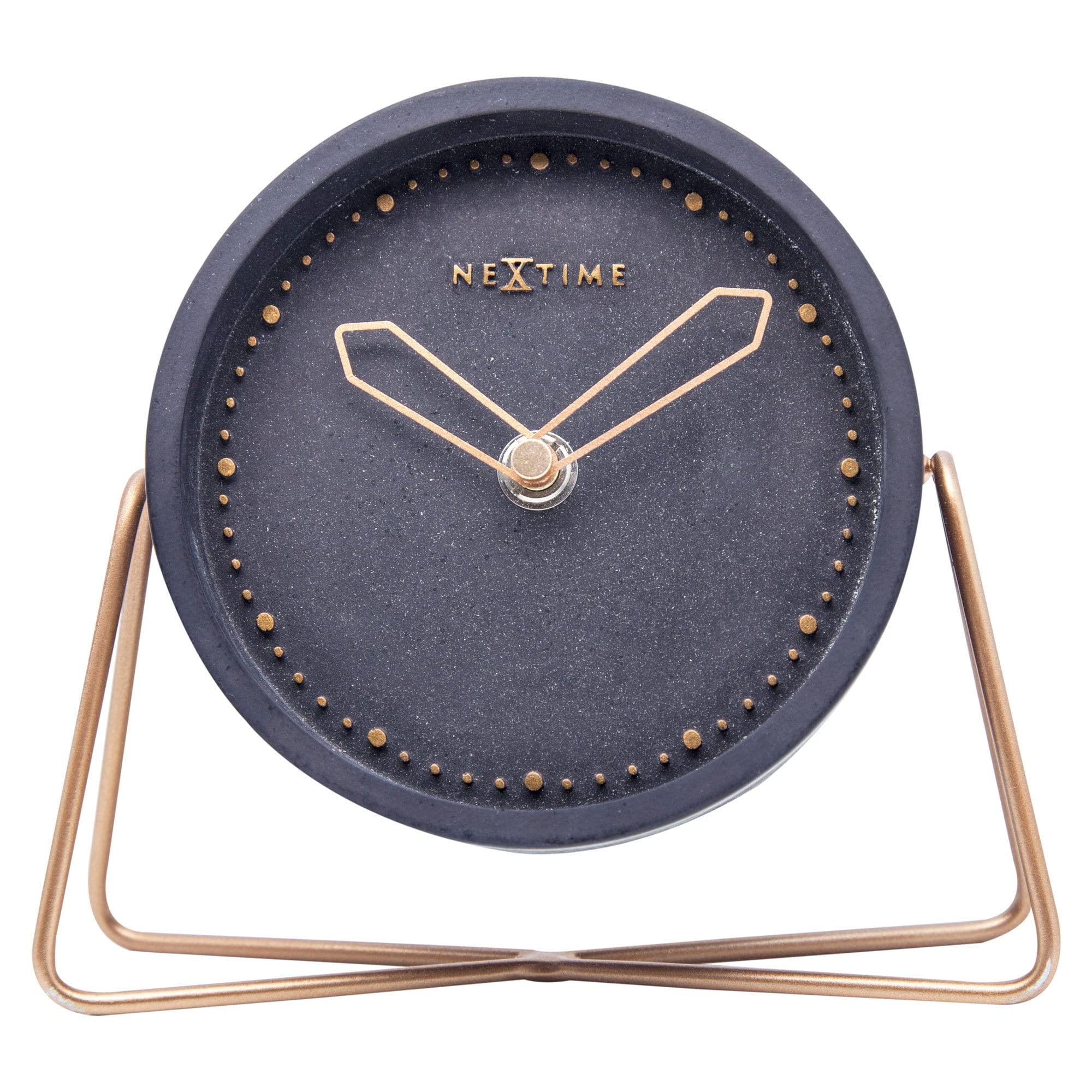 NEXTIME Cross Table, Polyresin, Black, 15.5 x 17.5 x 5 cm