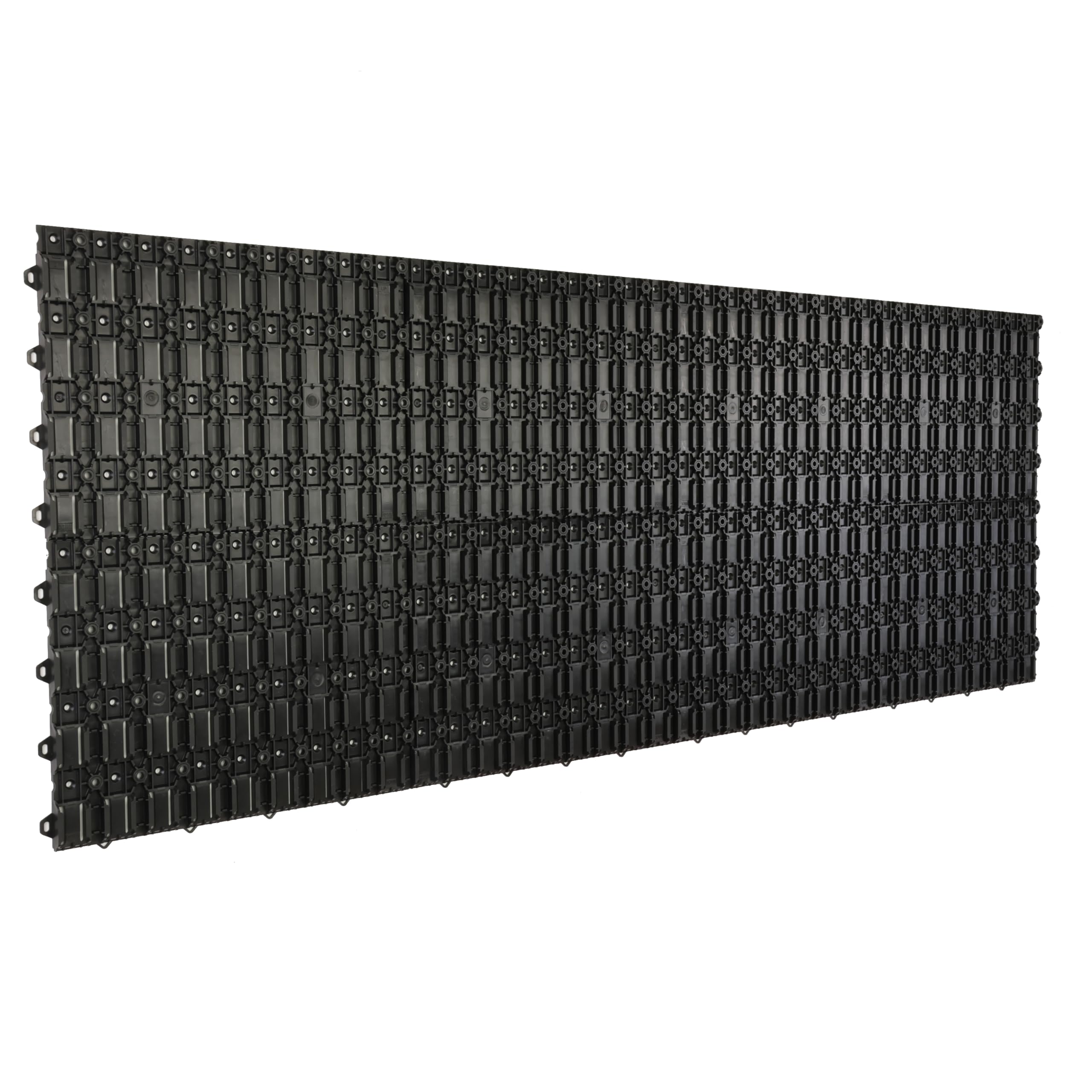 Zestaw 8 x regał ścienny, panel warsztatowy, tablica narzędziowa, do garażu, warsztatu, wisząca, 201 x 76 cm, organizacja, sortowanie, narzędzia, akcesoria, piwnica, łatwy montaż, tworzywo sztuczne