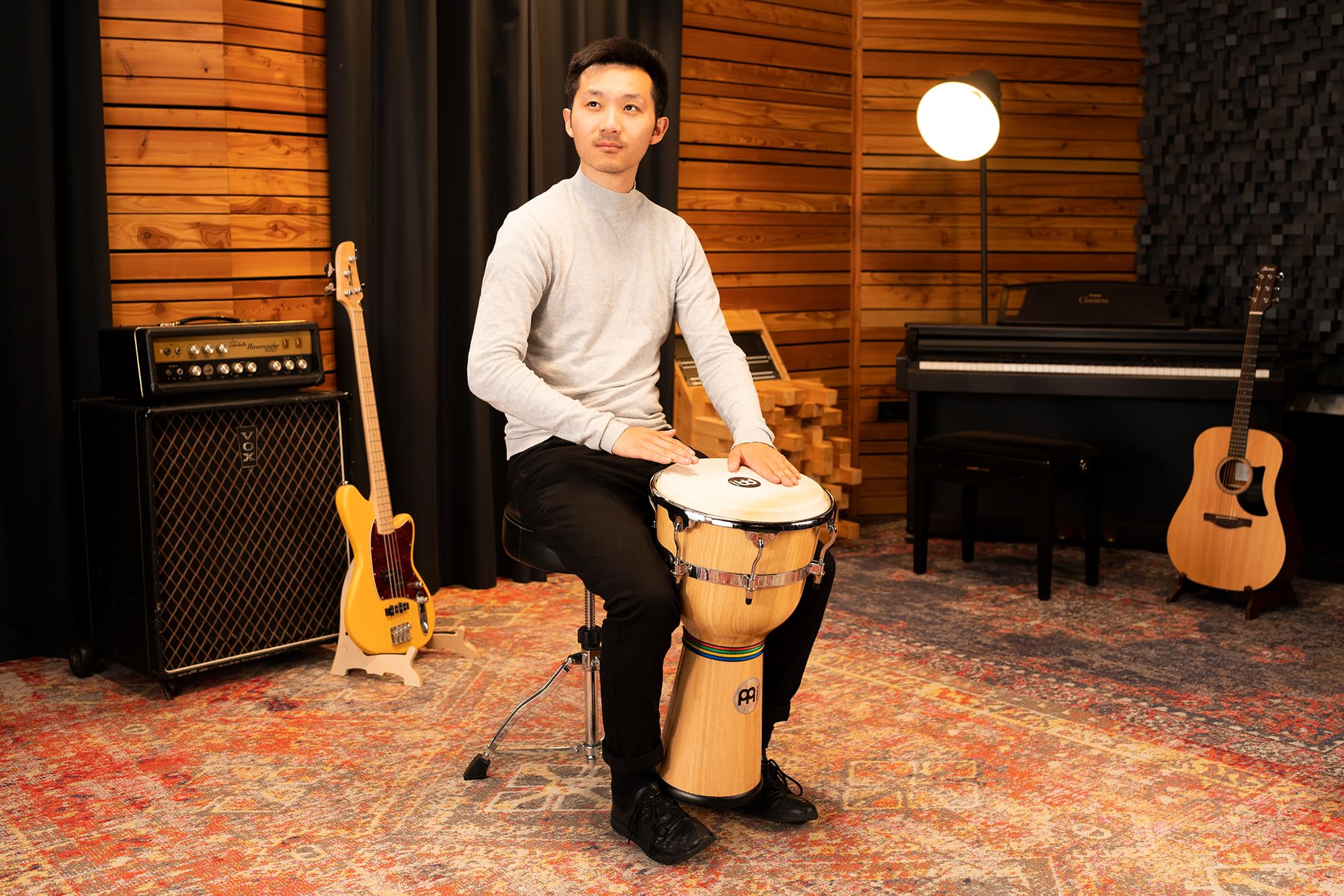 MEINL Percussion マイネル ウッド ジャンベ MEINL JD12DA DAY OF THE DEAD ジャンボジャンベ 12インチ