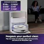 Shark PowerDetect UV Reveal 2-in-1 Vac & Mop | UV Stain Detect, Powerful Suction, HyperSonic Mopping | NeuroNav AI, ThermaCharged Hygiene Suite | 60-Day Capacity, 30-Day Tank | White | AV3000XE