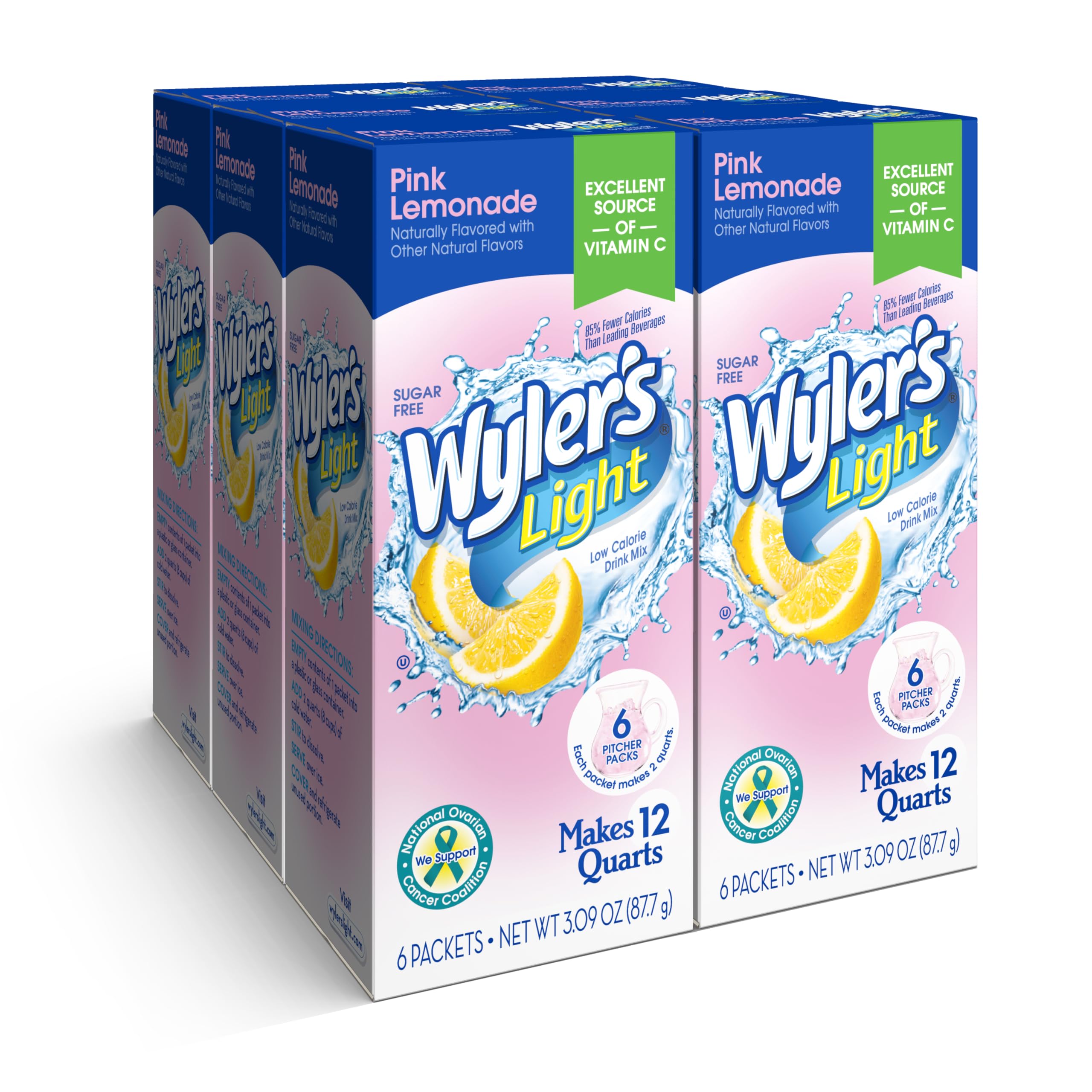 Wylers Light Drink Mix Packets - 8 Pitcher Packs UK | Ubuy - View #4