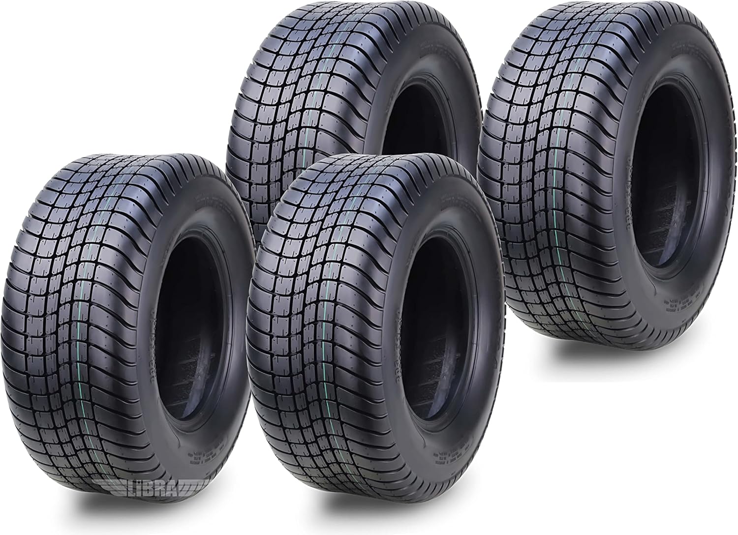 WANDA 205/6510 Golf Cart ATV Tires 4 Ply 205/65x10 Set 4