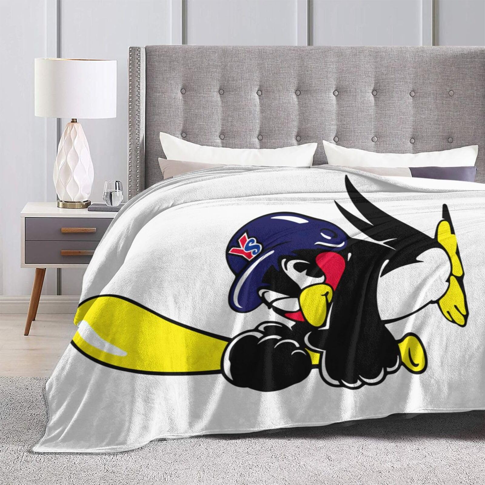 東京ヤクルトスワローズつば 九郎 ブランケット blanket フ