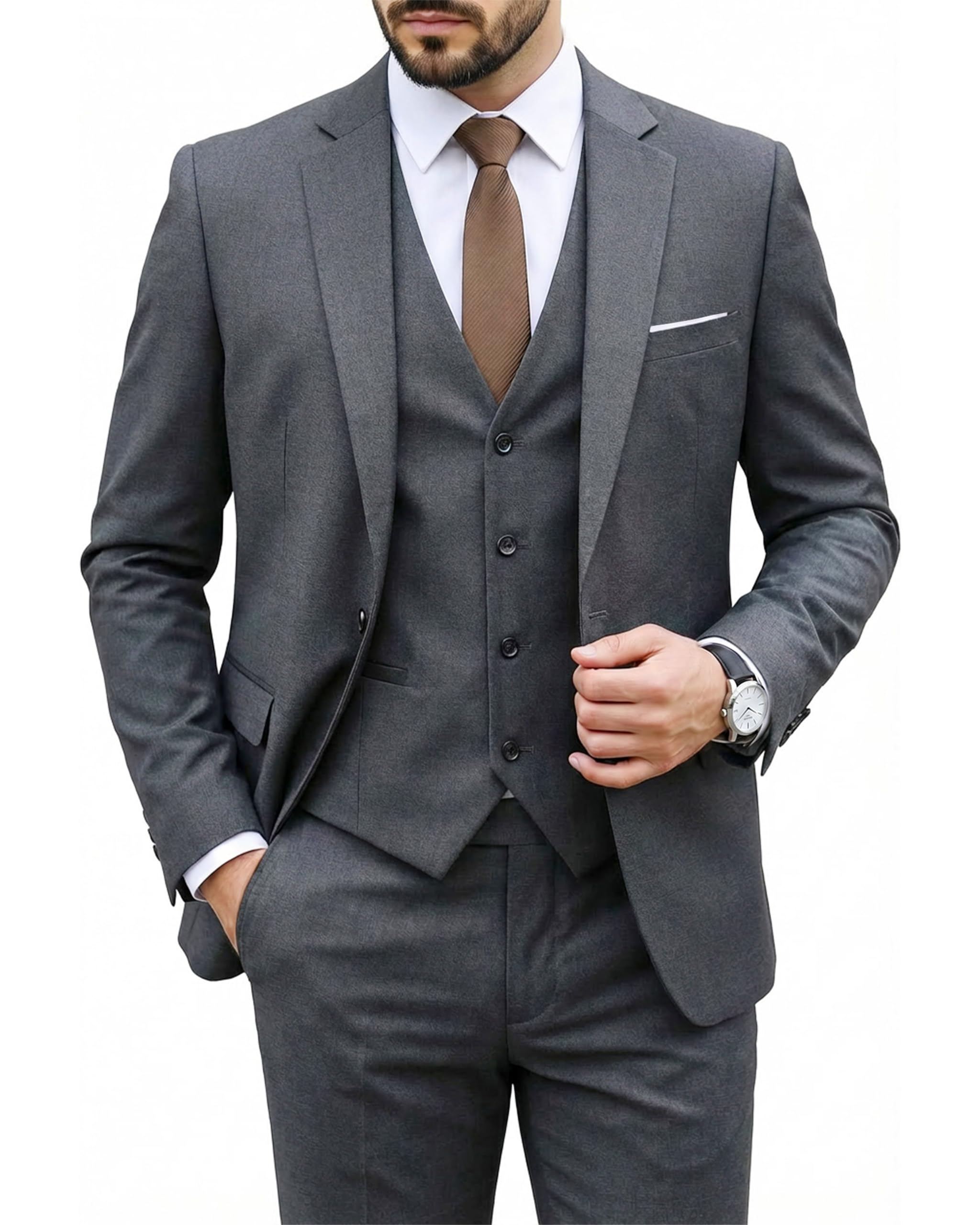 Hihawk 3-Piece Slim Suit