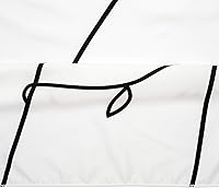 Vista 6 de Manicer Tapiz de promesa Pinky en blanco y negro, arte de pared de Jurar amor, línea de arte tomados de la mano, decoración de pared abstracta