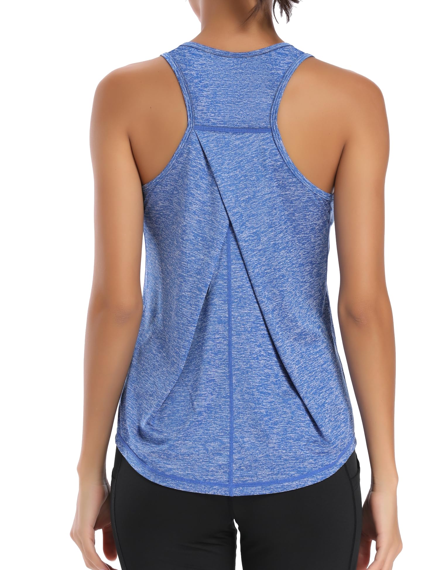 Dawnrole Gym Tops für Frauen ärmellose Yoga Fitness Shirts Racerback Sport Top Frauen