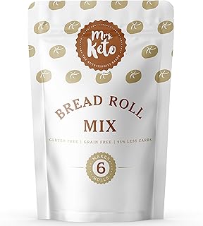 Mrs. Keto Bread Roll Mix - Low Carb, Gluten Free, High Fibre