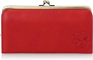 [PEANUTS Gentle Dog ピーナッツ ジェントルドッグ] 財布 蝦蟇口財布 長財布 レディース がま口 小銭入れ お札入れ スヌーピー 本革 軽量 牛革 国産 日本産 No.73271
