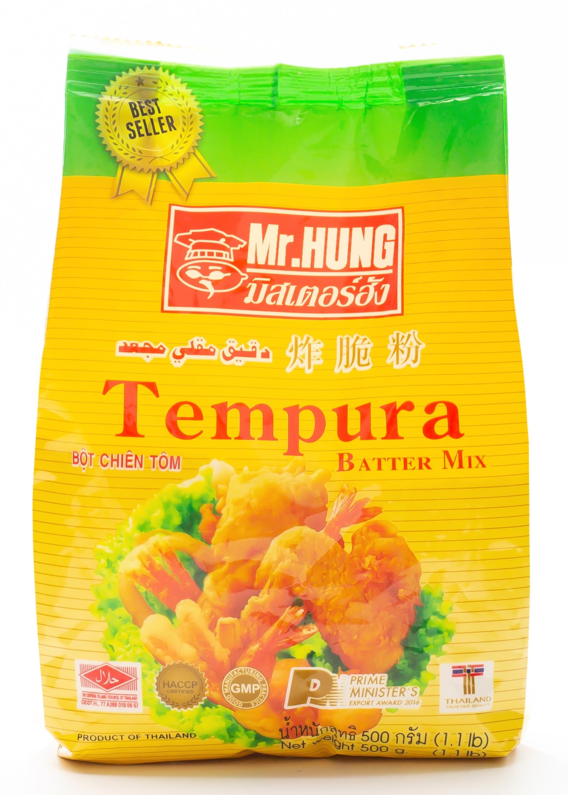 Mr.HUNG Tempura Batter Mix Flour (500Gx20BAGS)