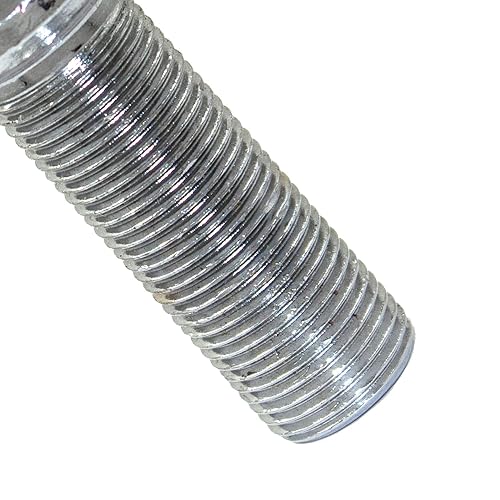 Vista 17 de Wheel Accessories Parts 20 Pcs Lug Bolt Set M14 x 1.25 Thread Acorn Seat Lug Bolts Black Finish 28mm Shank Length 6 Spline Car fits BMW 3, 4, 5, 7