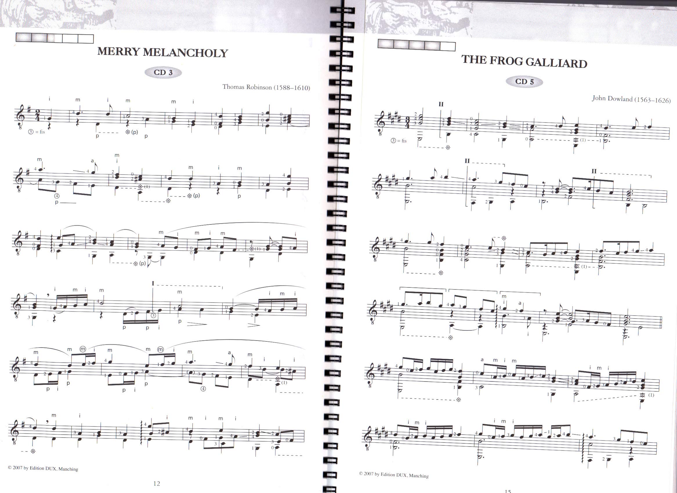 Partitions De Musique Pour Guitare Classique - Voie De Cordes 2 Avec CD - 9783934958562