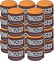 Vista 2 de Ringside Mexican Style Boxing Hand Wraps (Pairs) - 180" Semi-Elastic Cotton Blend Wrist Support with Thumb Loop for MMA, Muay Thai, Kickboxing