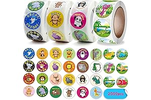 2000pcs Children's Sticker Pack for Teachers, Students, and Schools