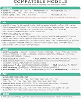 Vista 6 de Lápiz óptico para Microsoft Surface Pro9/8/X/7/6/5/4/3 Surface Go 3/2/1 Surface 3/2/1 Surface 3/8/Studio/Book 4/3/2/1 con presión de inclinación