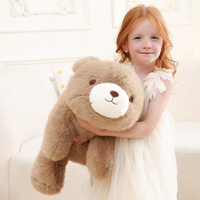 Oso de Peluche Ponderado 25 Pulgadas 4.5 Libras Marrón miniatura 4