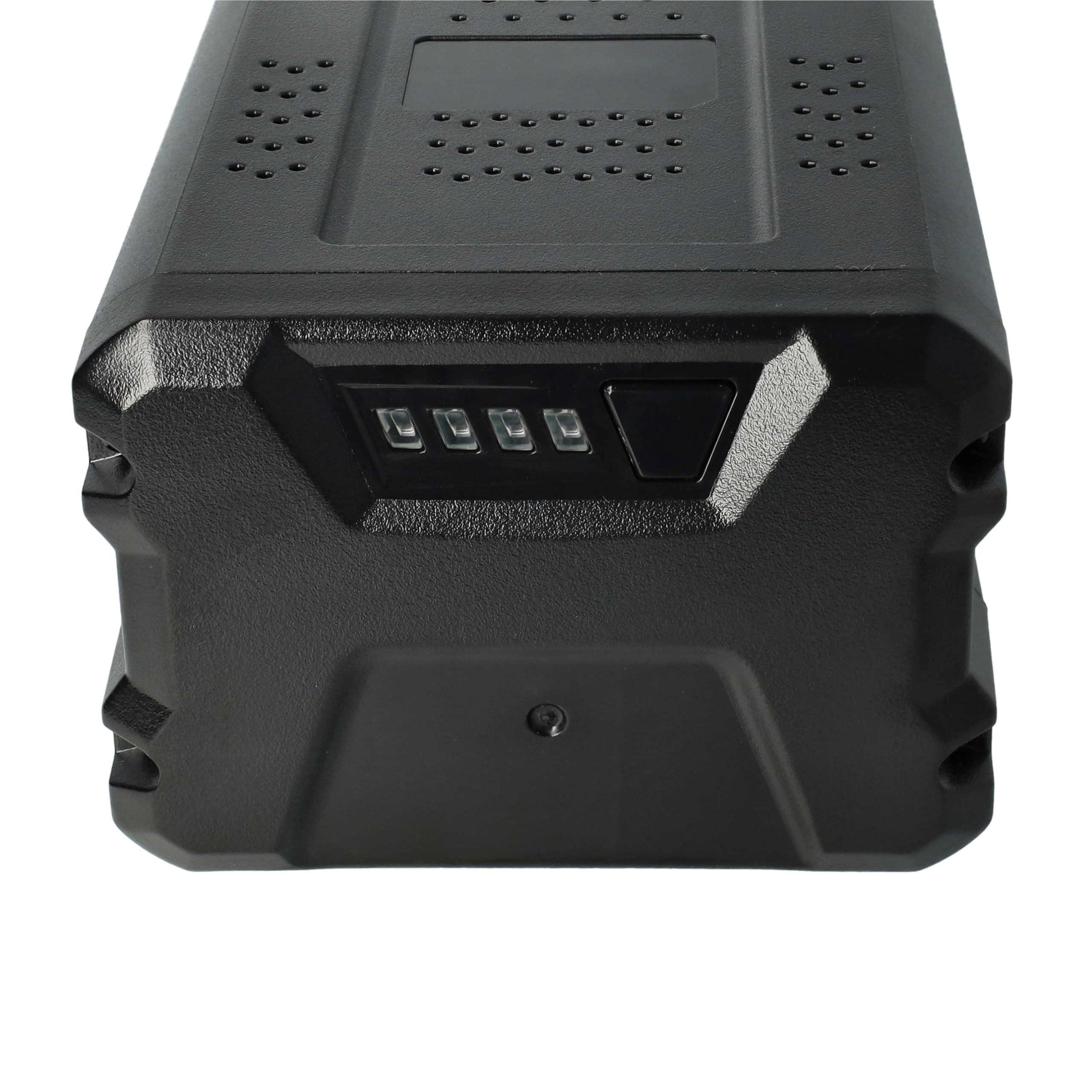 batteria sostituisce Stiga SBT 2580 AE, BT 80 Li 5.0, BT 80 Li 4.0 per utensile elettrico (6000 mAh, Li-Ion, 80 V)