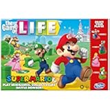 Hasbro Gaming The Game of Life: Super Mario Edition Board Game for Kids Ages 8 and Up, Play Minigames, Collect Stars, Battle Bowser
