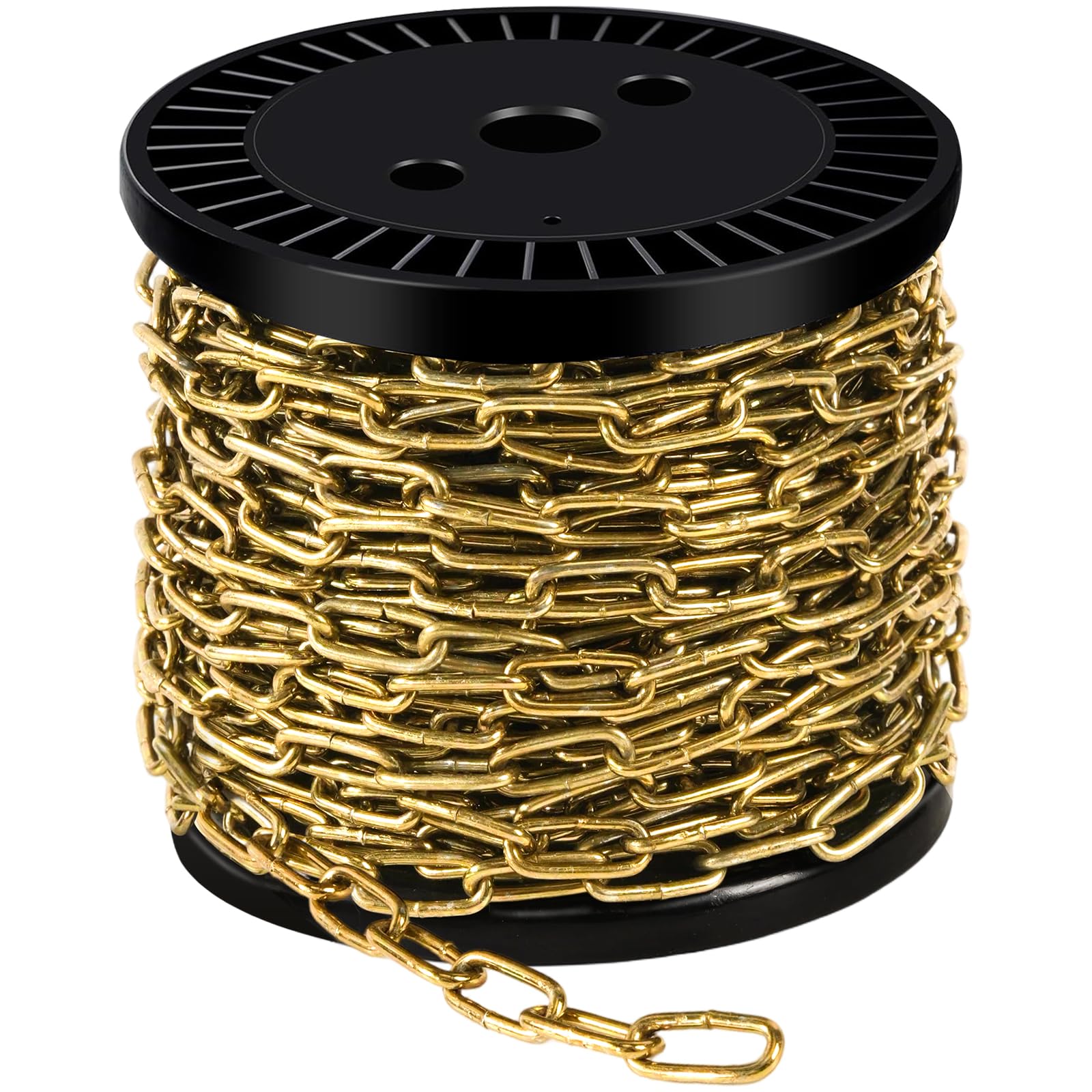 50 ft 1/12" Metal Chains Brass Chain for Hanging Light Fixture, Chandelier — Amazon image 8