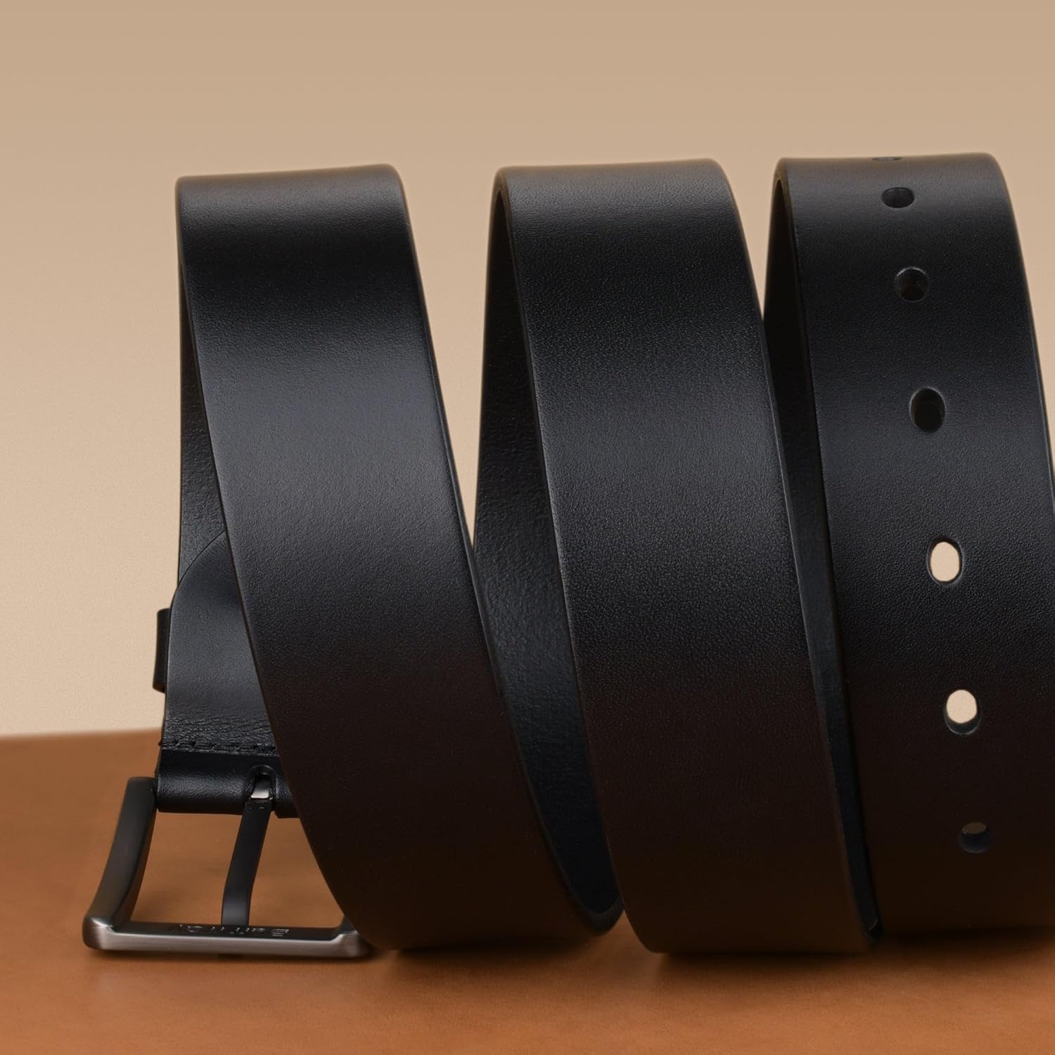 Buffway Men’s Full Grain Leather Belt – Solid One-Piece Leather, 1.5” Wide for Jeans & Business Casual, Gift Box Included - Image 8