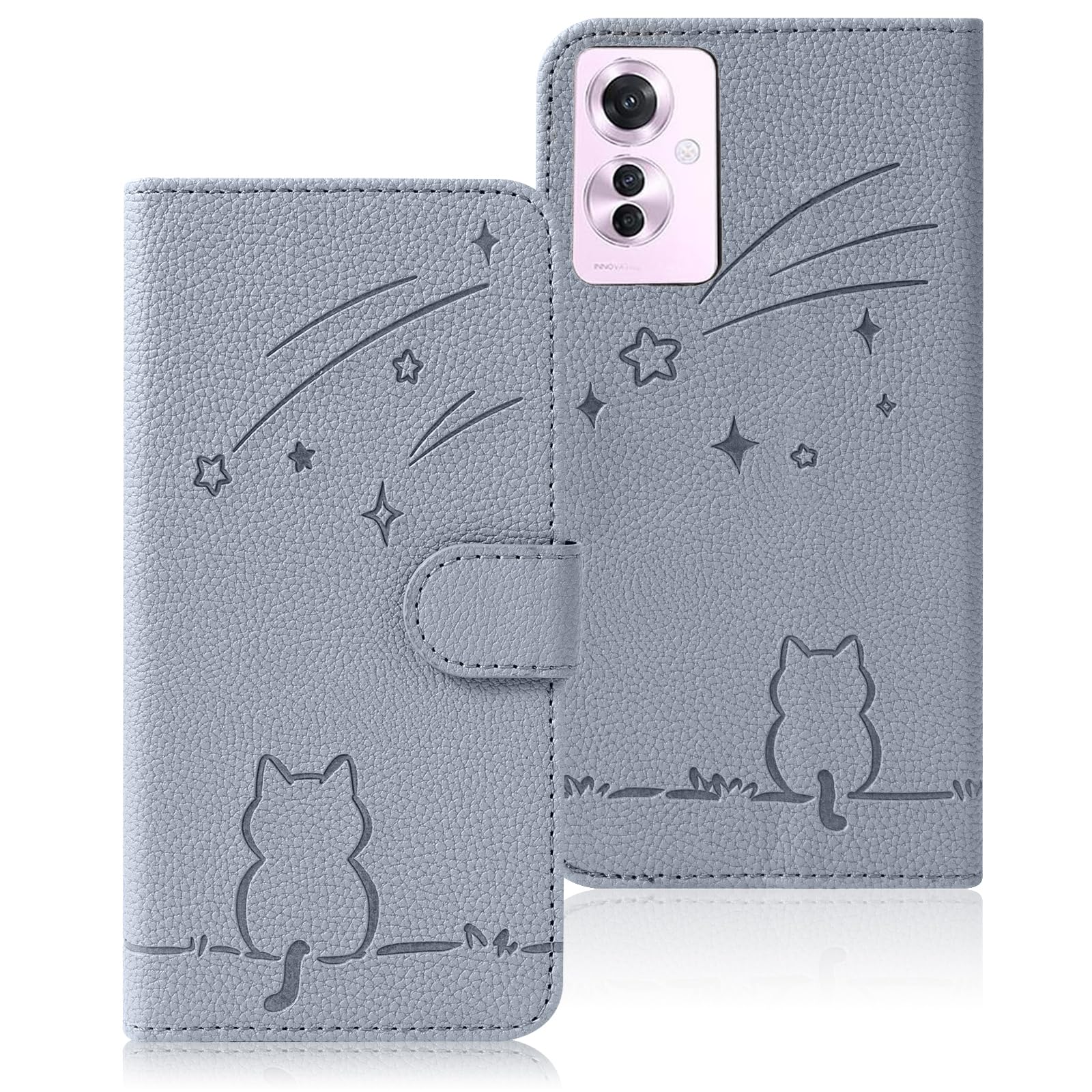 Amazon.co.jp: Rosbtib OPPO Reno11 A ケース 手帳型 OPPO Reno 11A 