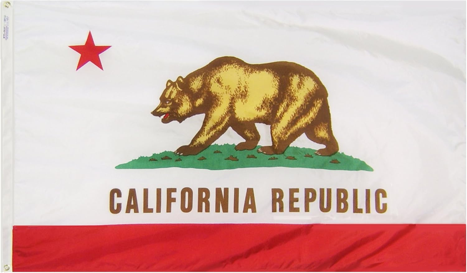 Annin Flagmakers California State Flag USA-Made to Official State Design Specifications, 3 x 5 Feet (Model 140460)