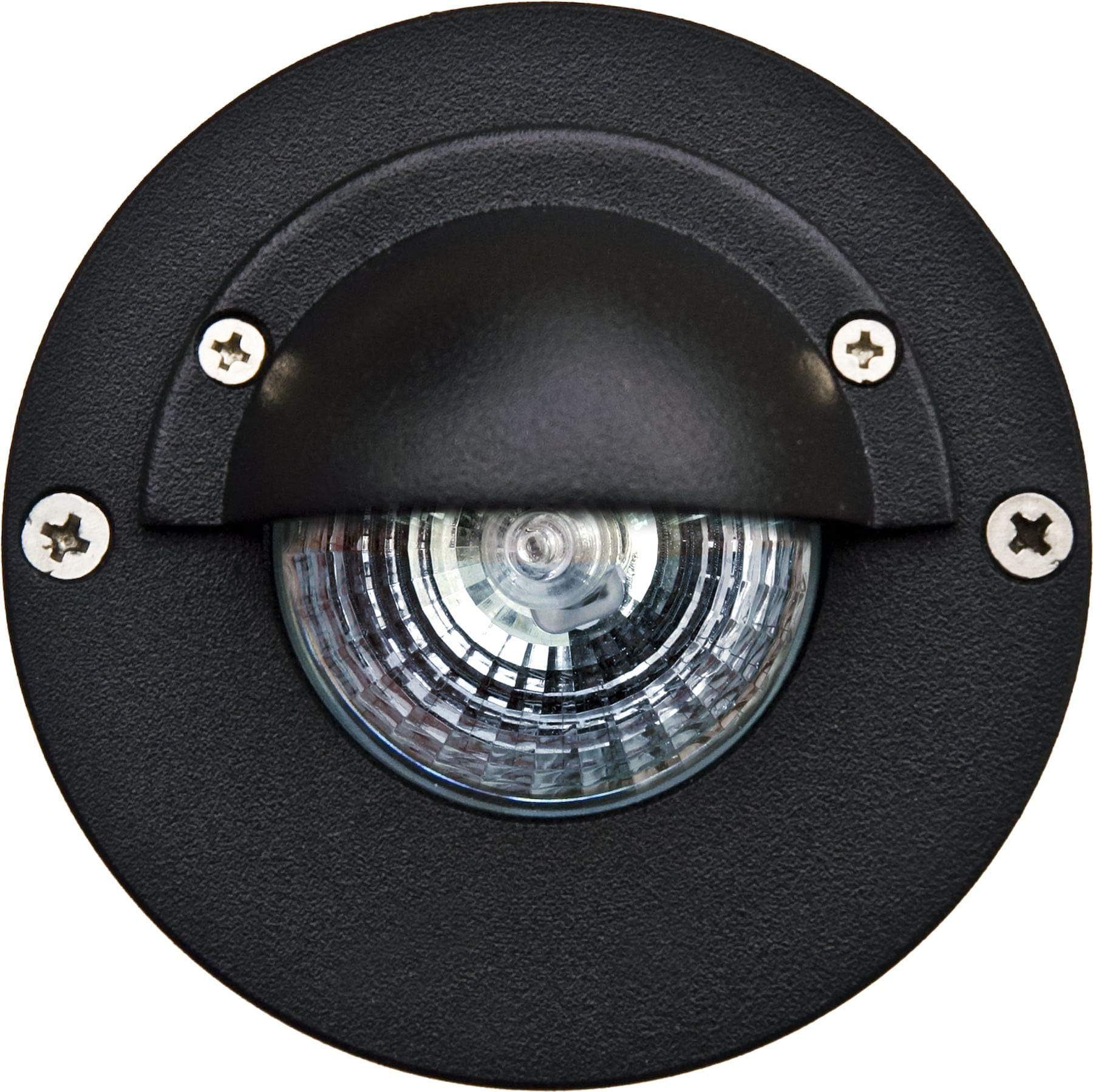 DABMAR LIGHTING LV625-LED3-B Half Moon Step Light 3W LED MR16 12V, Black