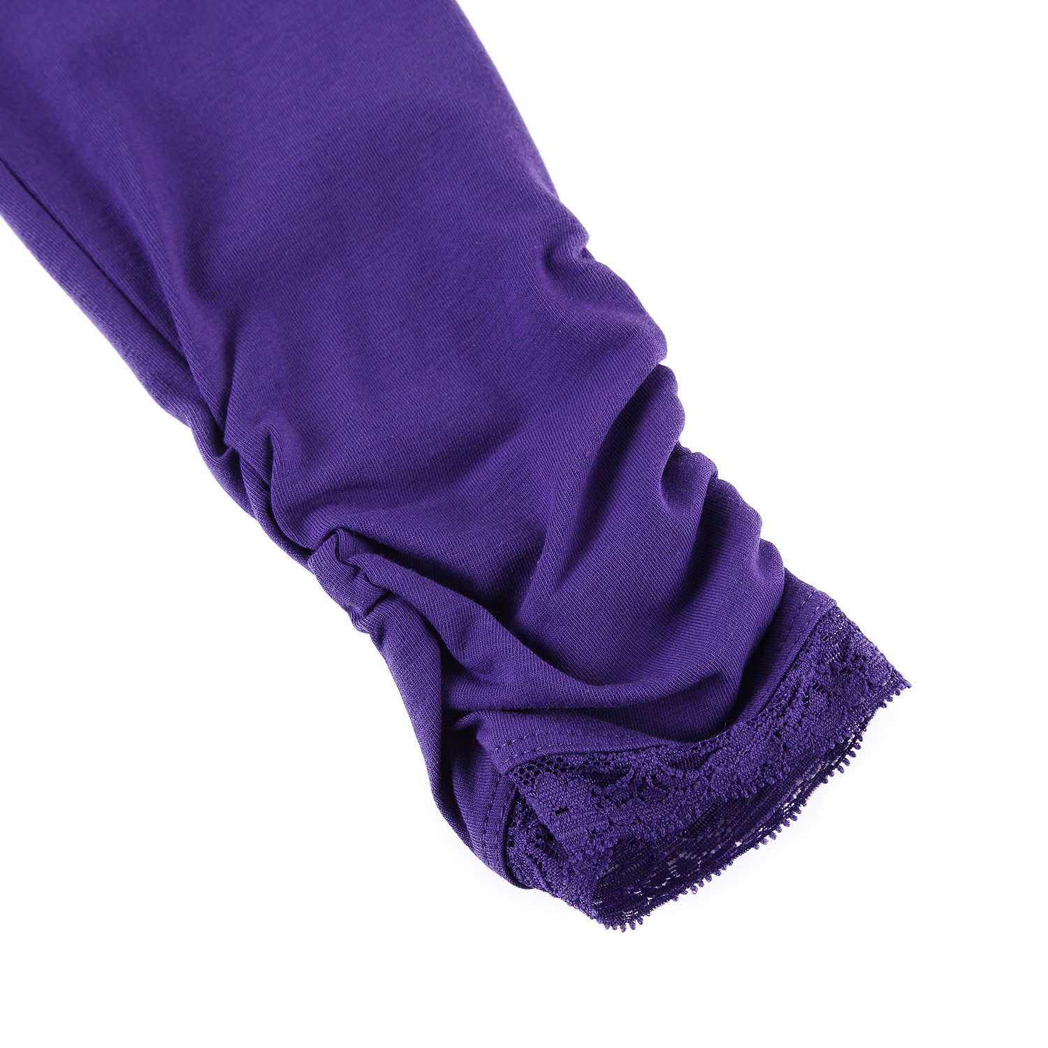 Bienzoe Dziewczęta Szkoła Yoga Legginsy: Dzieci Bawełna Stretch Taniec Rajstopy 3Szt Pack