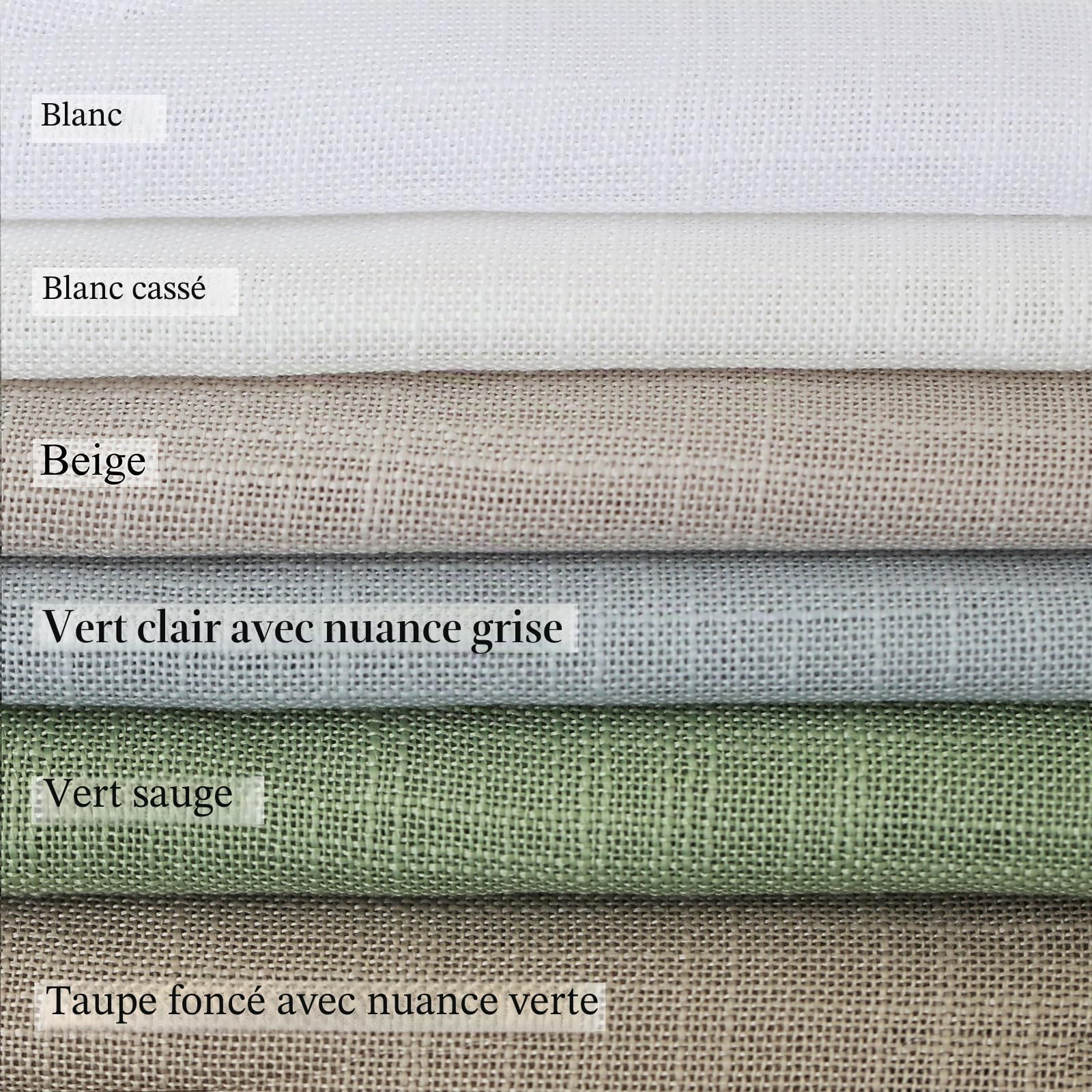 L.Z.E Rideau Beige Galon Fronceur Rideaux pour Salon avec Œillets Semi Transparent Chambre à Coucher Salle à Manger 245 cm Fenêtres 140 x 245 cm Lot de 2 100% Polyester Aspect de Lin