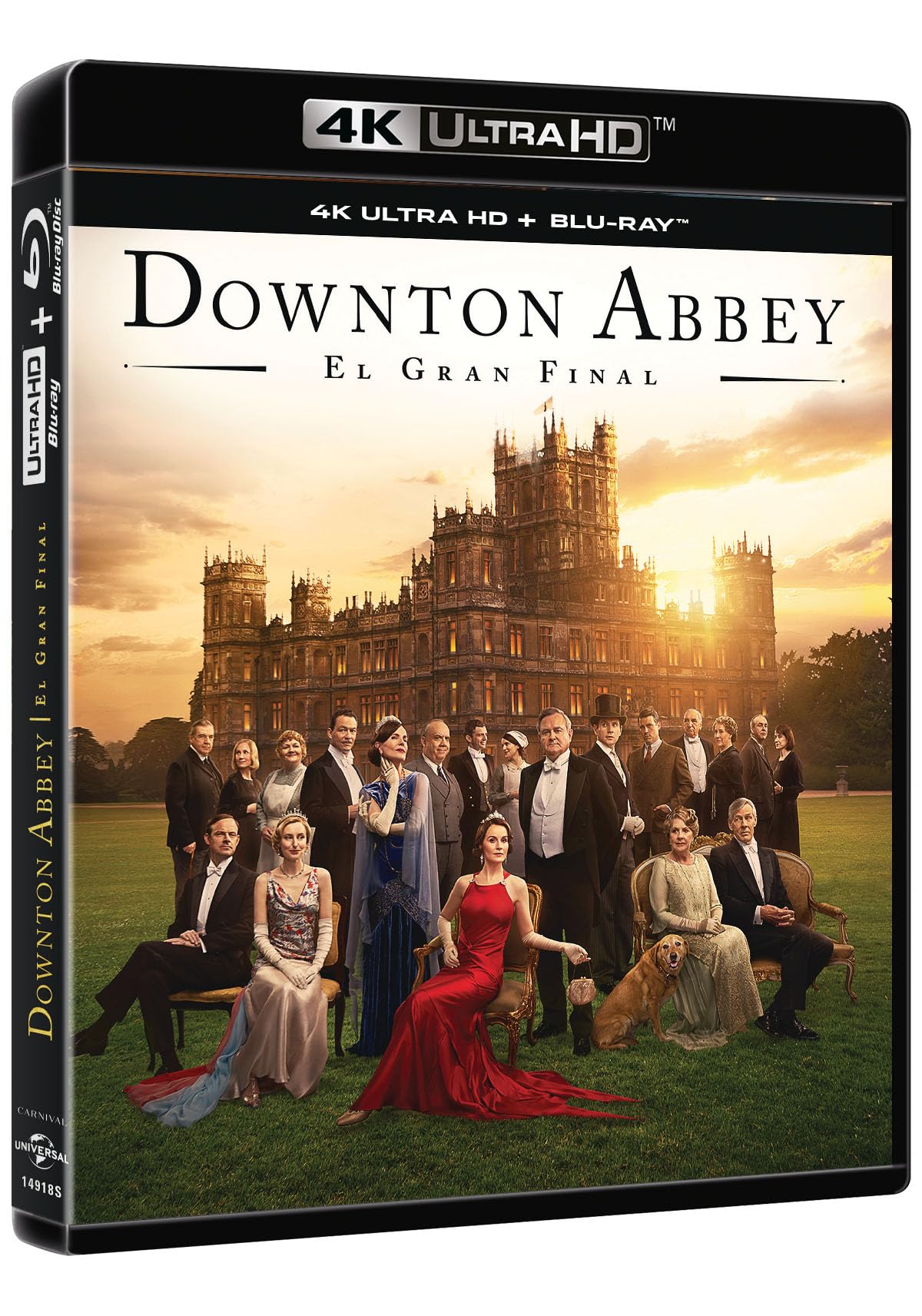 Downton Abbey: el gran final 4K UHD película cine británico en formato físico