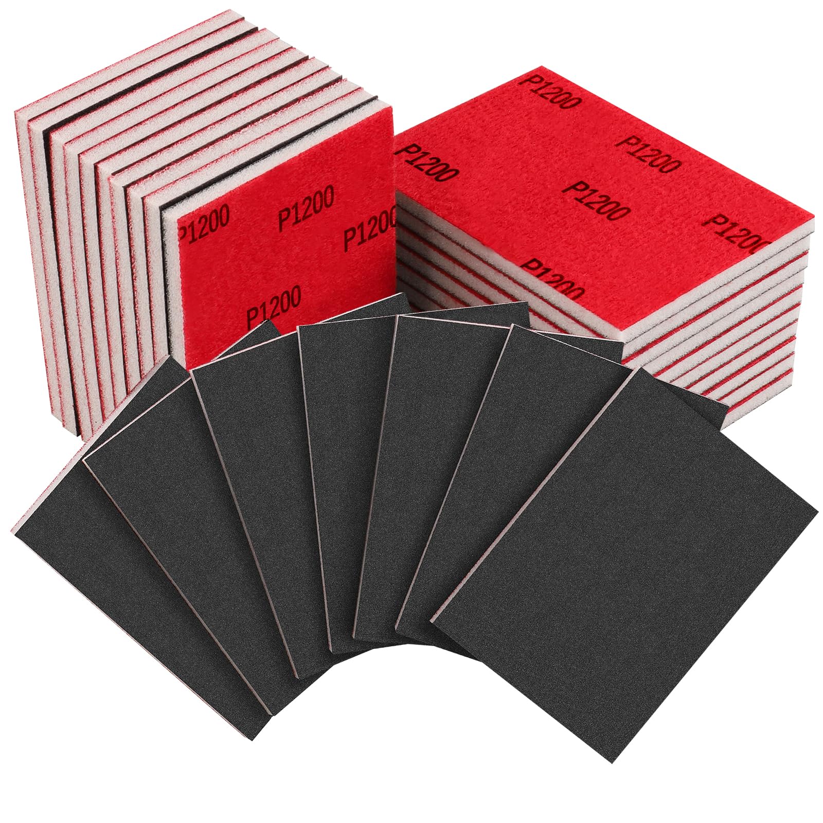 Ultra Fine Sanding Sponges - 36 PCS Set -15