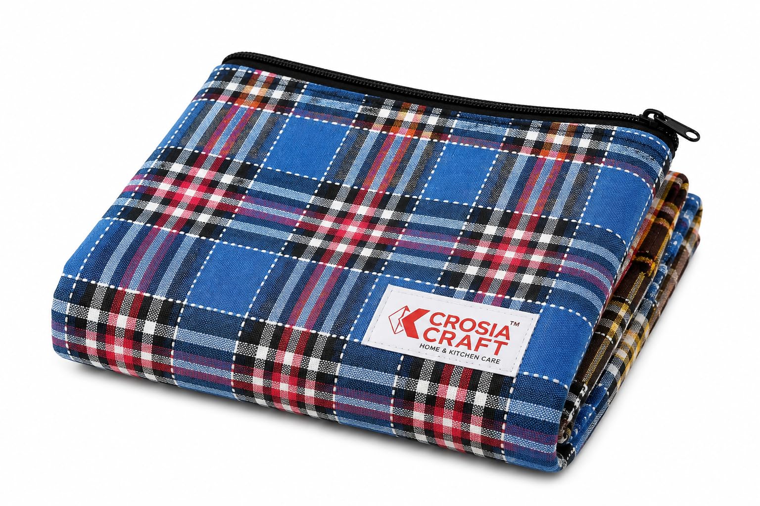 36 x 75 x 4-6 Inch Single Bed Mattress Cover with Zipper | Heavy Premium 300 TC Cotton | Dustproof, Breathable & Washable Mattress Protector | Fits 4 to 6 Inch Mattress | 1 Piece (Blue)-image-38