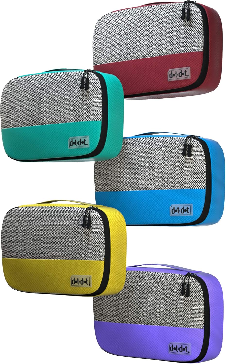 Small and Slim Travel Packing Cube Bundle Set