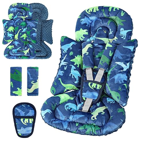 Miniatura 9 de TANOFAR - Respaldo de cabeza para asiento de coche para bebé - Inserto para asiento de coche infantil para recién nacidos niñas y niños - Respaldo