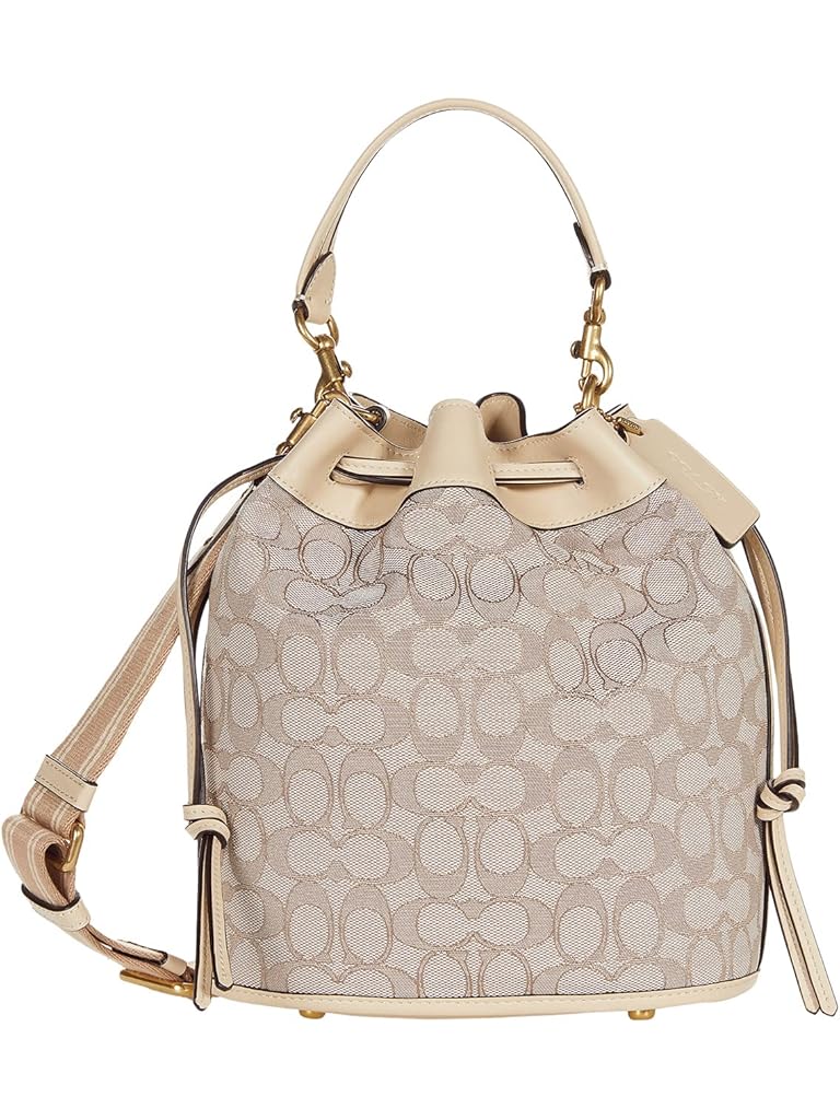COACH Signature Jacquard Field Bucket Bag