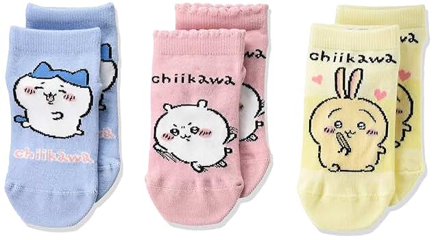 スニーカーソックス セット 22〜24cm ちいかわパーク ちいかわパーク スニーカーソックス ちいかわ ピンク | ちいかわ