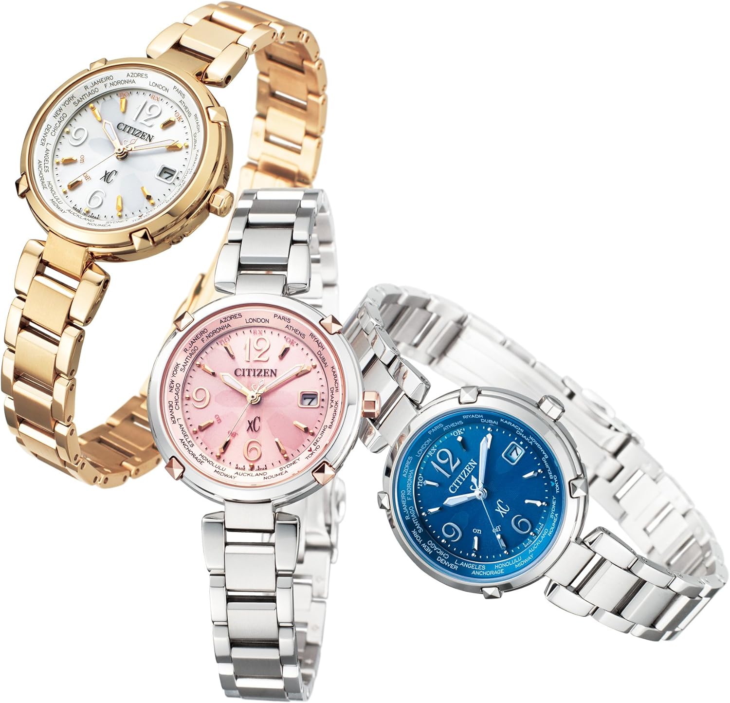 シチズン]CITIZEN 腕時計 xC クロスシー エコ・ドライブ電波時計