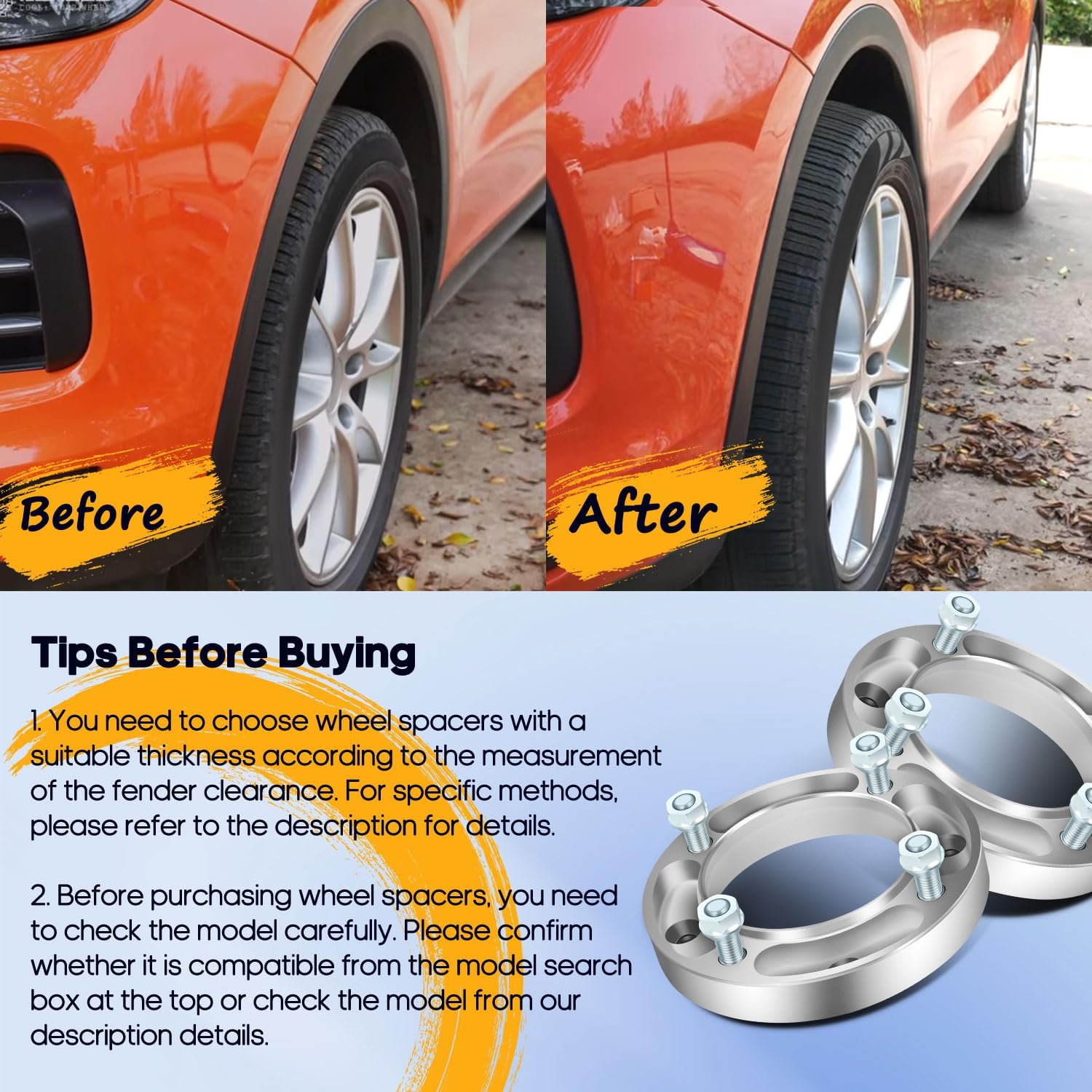 OCPTY 4PCS 4x137 to 4x137 Wheel Spacers 1 inch 10x1.25 Studs 110mm Hub Bore Forged Hub Centric Wheel Spacers 4 Lug fit for Commander 1000 for Commander 1000 DPS for Commander 1000 LTD