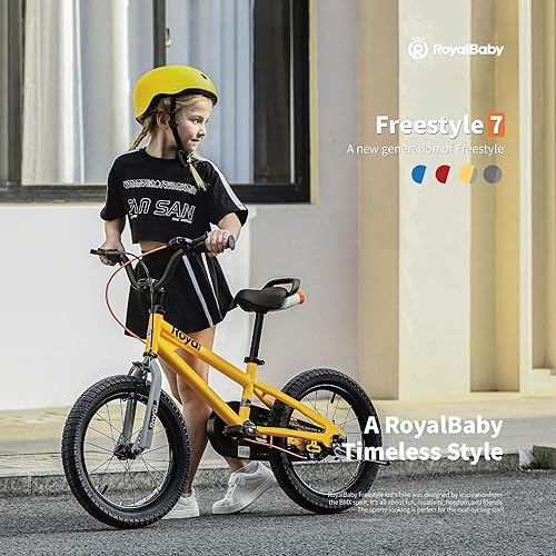 Miniatura 3 de RoyalBaby Kids Bike EZ Balance to Pedal Dual Handbrake Toddlers Boys Girls Bicycle 12-20 Inch for Age 3-10 Years