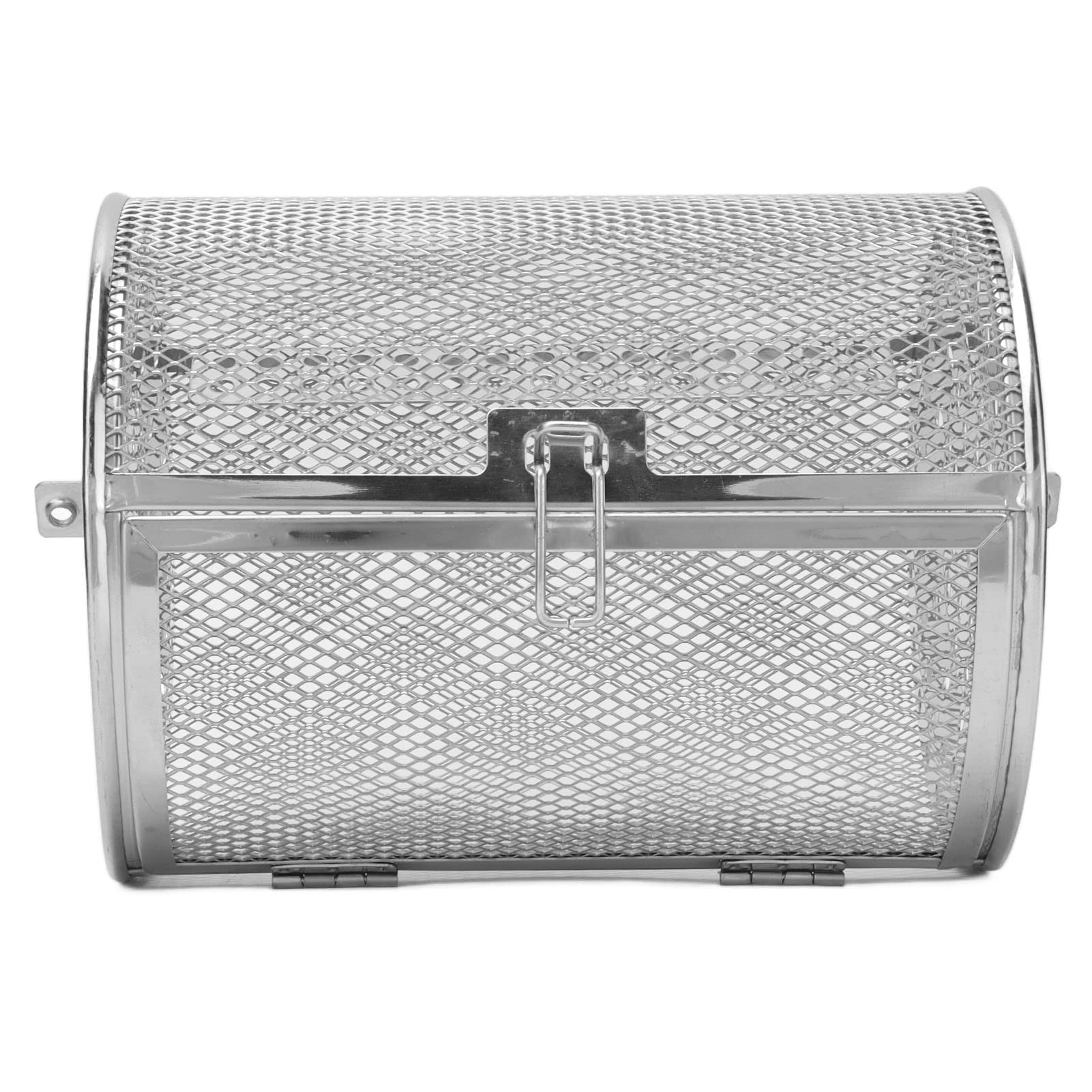 Cesta de Asador Cesta de Horno de Asador de Acero Inoxidable Jaula de Horno Giratoria de 360 ​​​​grados para Hornear Tuercas Herramienta para Asar Barbacoa