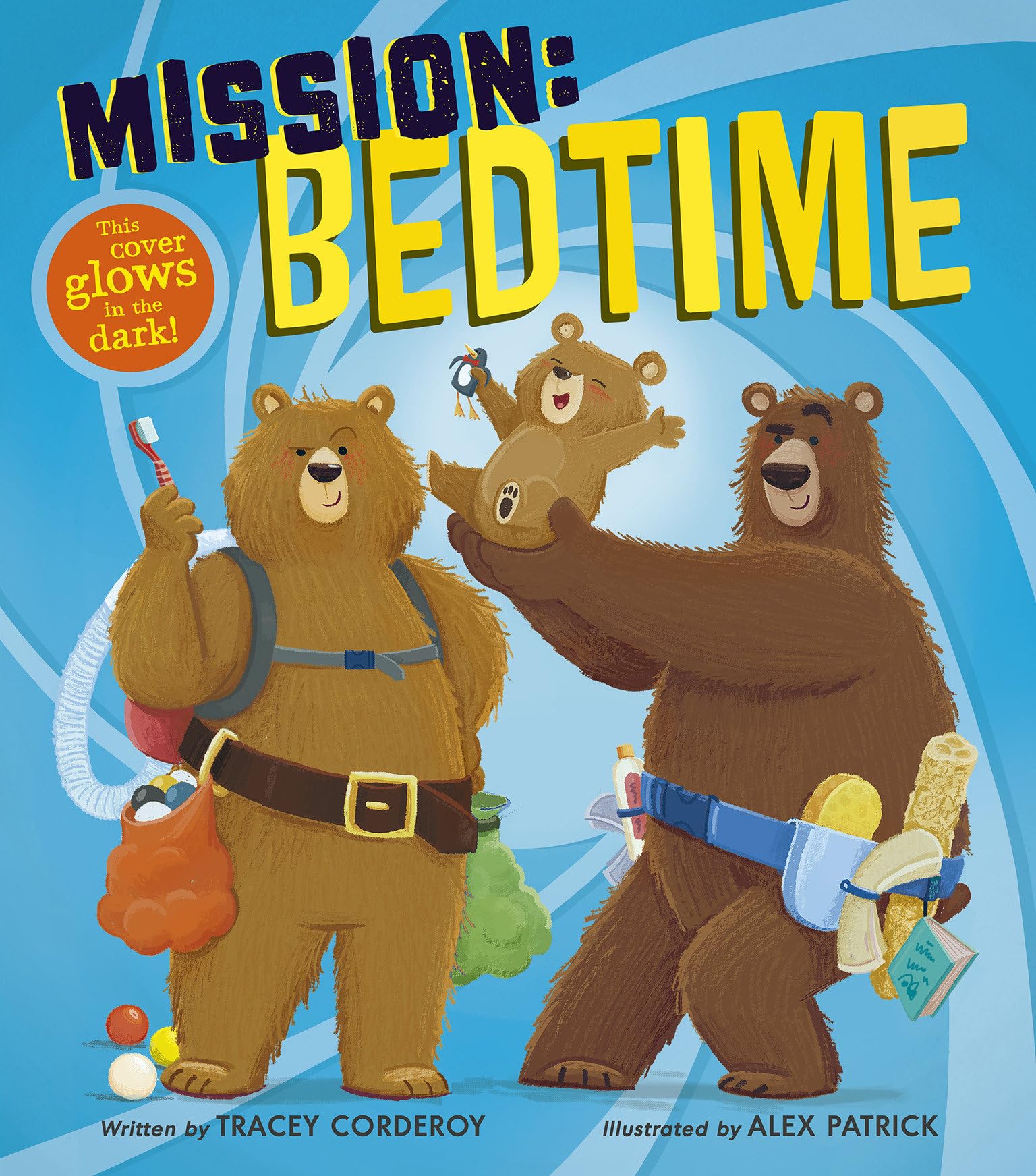 Mission: Bedtime: This Cover Glows in the Dark!