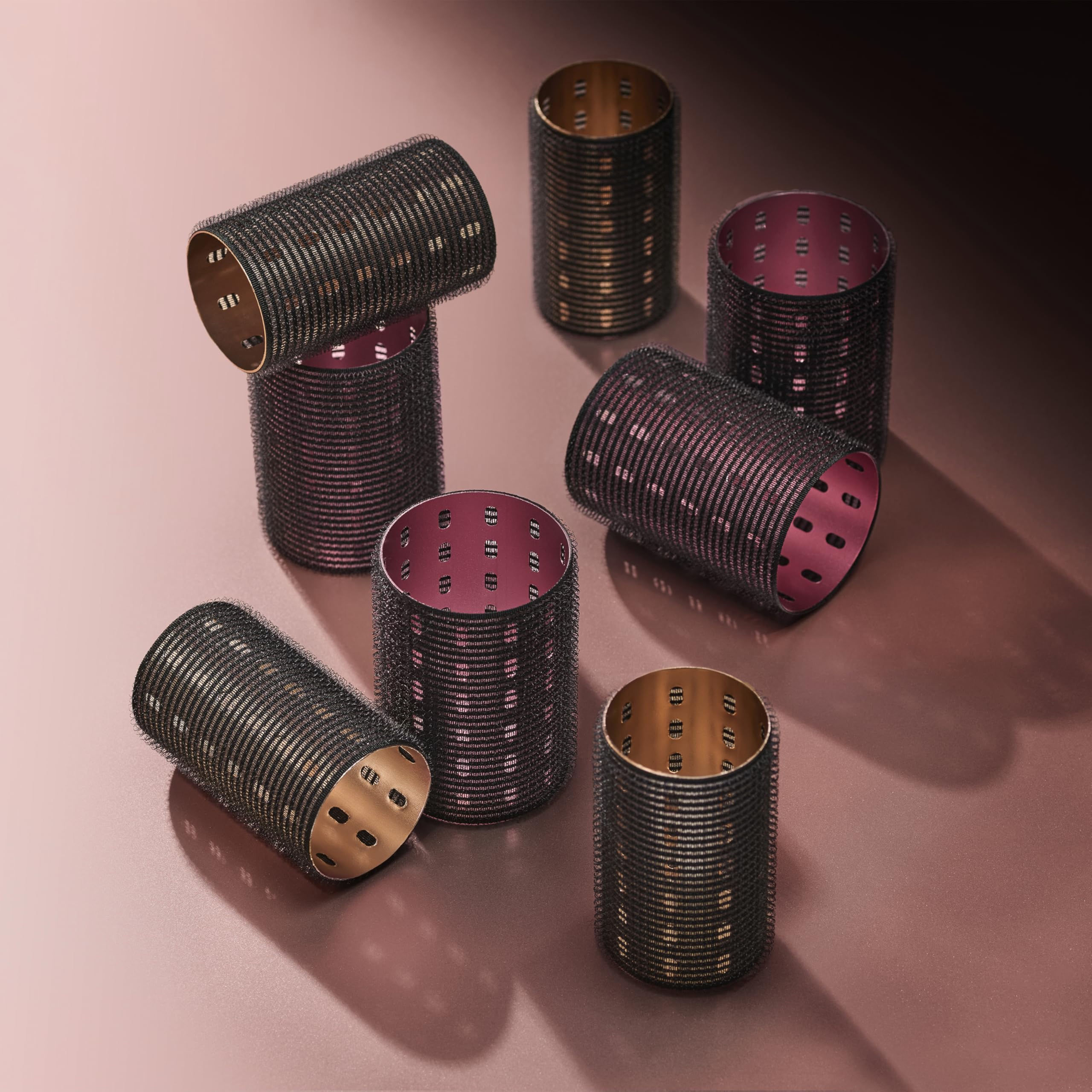 Fromm Thermalux - Rodillos de aluminio para el cabello, rodillos profesionales de autoagarre con núcleo de aluminio y tecnología iónica para volumen, ondas y flequillo de cortina, ideales para todo